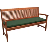 Beautissu Bankauflage 100 x 48 x 5 cm dunkelgrün 1 St.