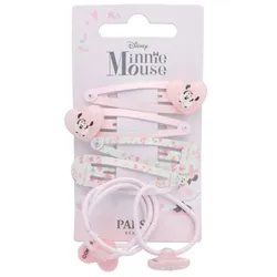 PARSA Beauty Haargummi und Haarspangen Set mit Print Disney