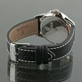 Festina Herrenuhr mit Lederband schwarz