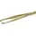 Wepa Augenbrauenpinzette 9 cm Gold