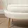 Homcom Sofa, Creme, Textil, 77x77x130 cm, - Couches, Sofas