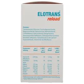 STADA Elotrans reload Orangen-Geschmack 15 Beutel