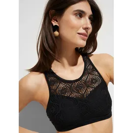 bonprix Bikini-Top Damen Schwarz 38