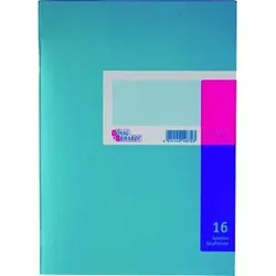 Spaltenbuch, A4, blau, 40 Blatt, 8611661, 16 Spalten, Karton