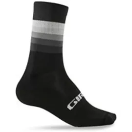 Giro Comp Highrise Socken Schwarz/Grau S