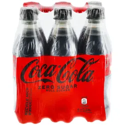 Coca-Cola Zero 0,33 Liter, 6er Pack