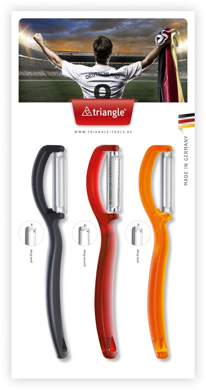 Preisvergleich Produktbild triangle Universal­schäler-Set, 3-tlg.