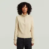 G-Star Milano Half Zip Knit Weiß XS
