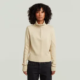 G-Star Milano Half Zip Knit Weiß XS