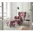 ed exciting design Ohrensessel Laurel Polyester 78 x 102 x 98 cm Mehrfarbig mit Massivholzfüßen