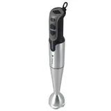 Thulos Handmixer mit 2 Geschwindigkeiten und Edelstahlklingen, Stabmixer, Grau
