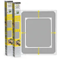 EasyMaxx Insect Protect | Teleskop-Insektenschutzgitter | weiß | 2er-Set