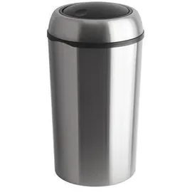 ReinigungsBerater Schwingdeckeleimer Swing extra groß 75 L Edelstahl