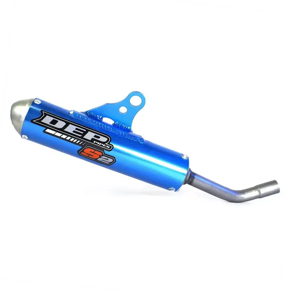 Dep Dept2809 Ktm Sx Husqvarna Tc Gasgas Mc Nicht Homologierter Schalldämpfer - Blue - Not Homologated