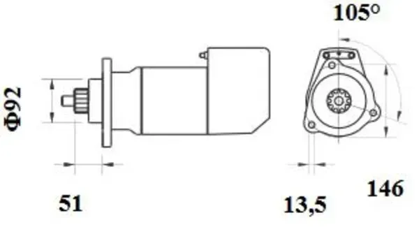 MAHLE ms698 für MAN Mercedes RENAULT