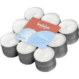 Bolsius Duftteelichter True Freshness 3,8 cm 18 St. weiß