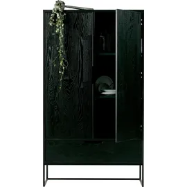 Woood Silas Hochkommode 85 x 35 x 149 schwarz
