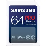 Samsung PRO Ultimate R200/W130 SDXC 64GB, UHS-I U3, Class 10 (MB-SY64S/EU)