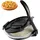 Vevor Tortilla-Presse, 25 cm Taco Presse, Robuste Gusseisen-Tortilladora-Presse, Vorgewürzte Tortilla Maker Tortilla Hersteller mit 100 Stk. Pergamentpapier, Teigmaschine für Mehl-Tortilla, Schwarz