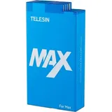 TELESIN Telesin-Akku für GoPro MAX 1600 mAh