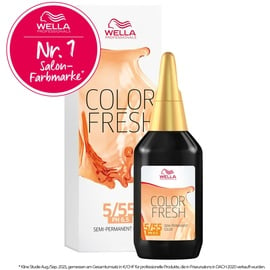 Wella Color Fresh 5/55 hellbraun mahagoni intensiv 75 ml