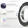 SSC-LUXon YAPU Glas Einbauspot flach mit LED Ring in schwarz spiegelnd - Einbaulampe mit WLAN LED Lampe Smart RGB CCT dimmbar