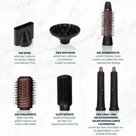 Princess Profi-Airstyler 7-in-1 529205 schwarz