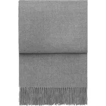 Elvang Denmark Luxury Bettüberwurf 130 x 200 cm Grau/Silber