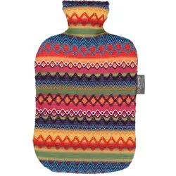 Fashy Wärmflasche Peru-Design rottöne
