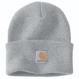 CARHARTT Beanie Watch Hat Arbeitsmütze, Hellgrau, mittel