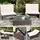 MuCoLa Lounge-Set braun 10001775
