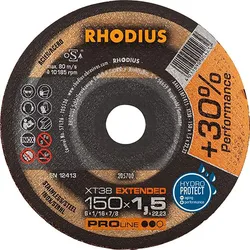 Rhodius Trennscheibe XT38 150 x 1,5mm ger.
