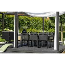 Brafab Vevi Gartenesstisch Aluminium,