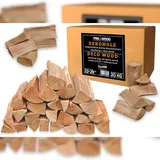 PINI Deko Holzscheite Buche ohne Rinde 20 kg