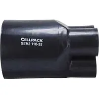 Cellpack Schrumpf-Aufteilkappe SEH4/35-15/schwarz