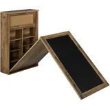 [en.casa] Wandklapptisch Kläppen 50 x 91,5 x 156 cm Beige