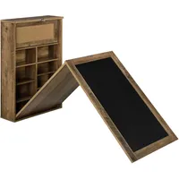 [en.casa] Wandklapptisch Kläppen 50 x 91,5 x 156 cm Beige