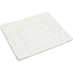 Wickelauflage FILLIKID "Softy Large, Rainbow Beige", beige, B:75cm L:85cm, Wickelauflagen
