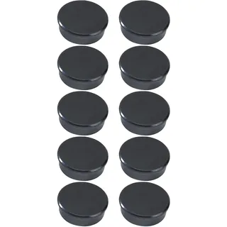 DAHLE 95538 Magnete (Durchmesser 38 mm), mit einer hohen Haftkraft von 25N, 10 Stück,