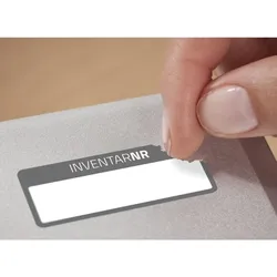 AVERY Zweckform Inventar-Etiketten, abziehsicher, schwarz