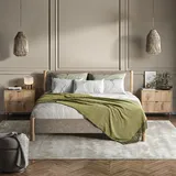 Vicco Nachtschrank Eliza 66 x 36 x 60 cm Grau