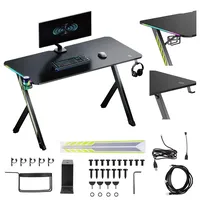 NanoRS RS102 Gamingtisch schwarz