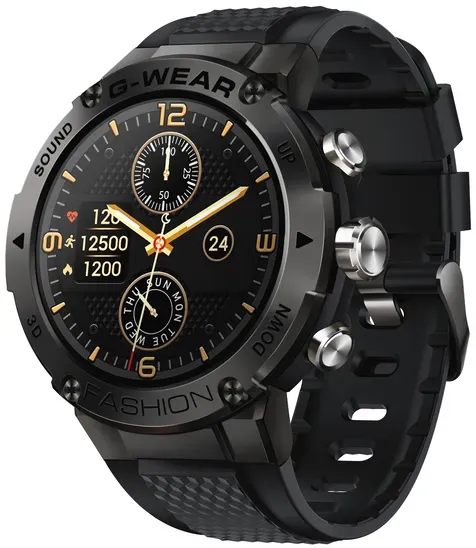 Neuer Smartwatch GlacierX Ceres Black GX-CC28