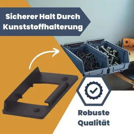 GarPet Stapelbox Polypropylen weiß