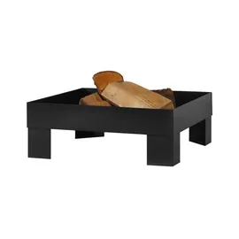feueranker® Feuerkorb Feuerschale Pan 6 Ø 80 cm Schwarz