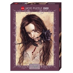 HEYE Puzzle 294304 - Dark Rose, 1000 Teile - Puzzlegröße 50,0 x 70,0 cm, 1000 Puzzleteile bunt