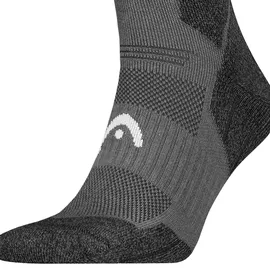 Head Unisex Wandersocken, 6er Pack - Hiking All Climates Crew, Sportsocken, Logo Grau 43-46