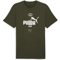 Puma Power Graphic Herren grün - L