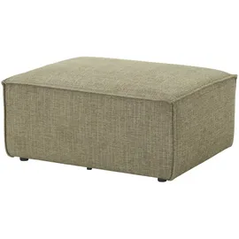 Sofa.de Hocker Trillo 73 x 48 x 96 cm Beige/Grün