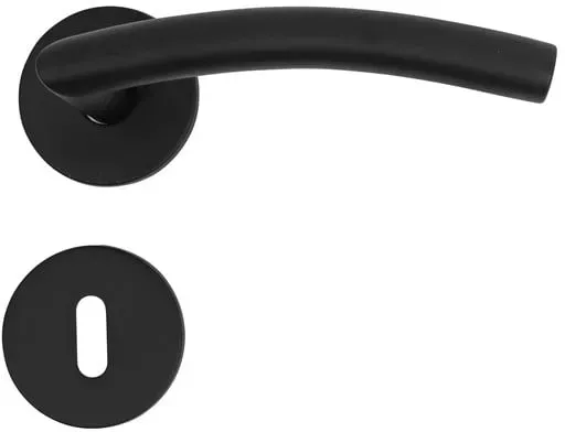Door Handle With B-handle 16 mm Matte Black